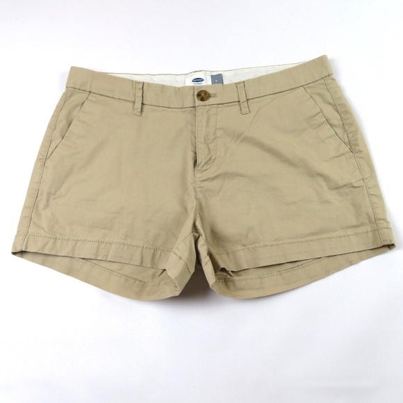OLD NAVY Beige 3" shorts Size 4 - Picture 1 of 2